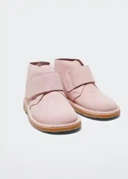 Botin Damiab Rosa Pastel Talla 24 Niñas Mango