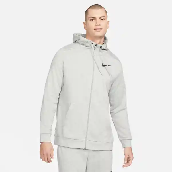 Nike Chaqueta Df Flc Hd Fz Para Hombre Gris Talla M