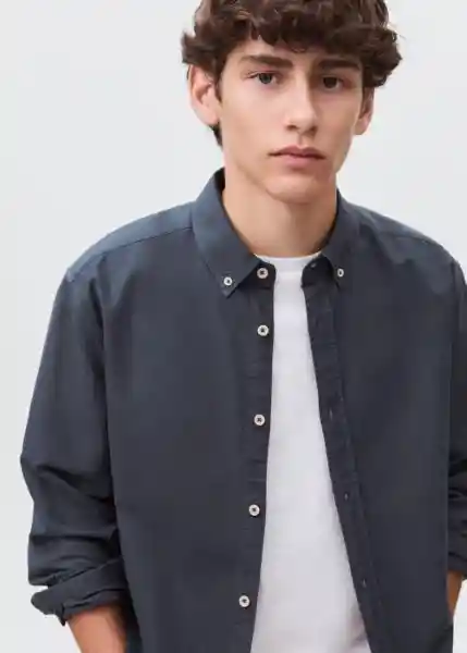 Camisa Victor Navy Talla 22 Teen Niños Mango