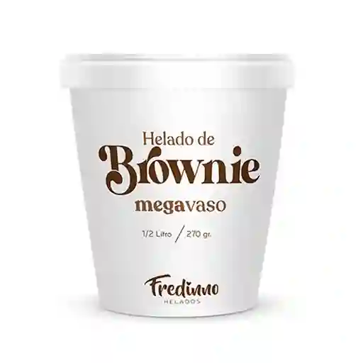 Fredinno Helado Con Brownie