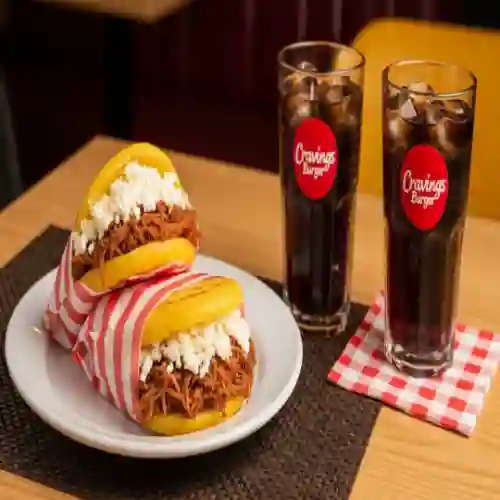 Arepa Rellena Callejera Doble