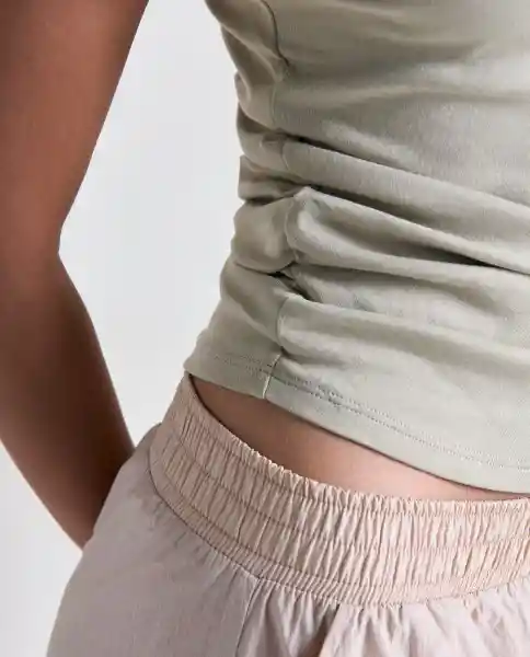 Camiseta Mujer Caqui Talla XS 609G006_CAQ150513 Americanino