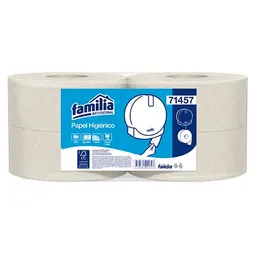 Familia Papel Higiénico Institucional Natural Doble Hoja 250 m