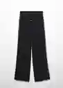 Pantalón Lis-a Negro Talla XS Mujer Mango