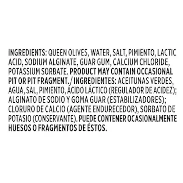  Members Selection Aceitunas Verdes Rellenas Con Pimiento 