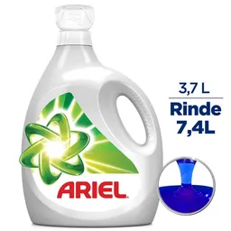 Detergente Liquido Ariel Doble Poder de 3.7L Jabon Para Ropa