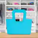 Organizador de Plástico Color Azul Miniso