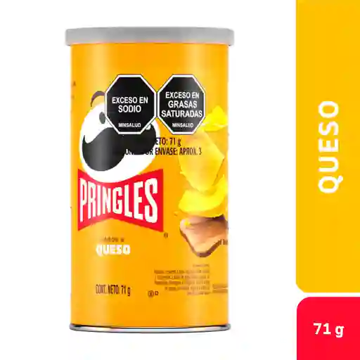 Pringles Papas Fritas Sabor a Queso Cheddar