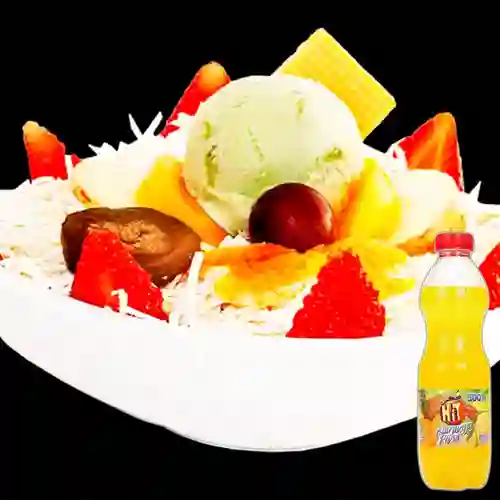 Combo Ensalada Especial + Hit Naranja Piña 500 ml