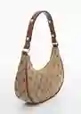 Bolso P Annie Marrón Talla 99 Mujer Mango