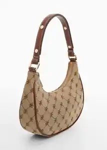 Bolso P Annie Marrón Talla 99 Mujer Mango