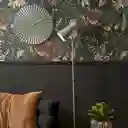 Inkanta Reloj de Pared Sensu Acero y Verde Jungla