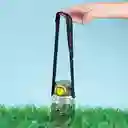 Vaso Plástico Correa Hombro Jurassic Verde Oscuro 600 mL Miniso