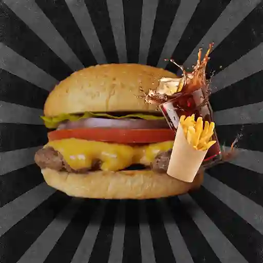 Crazy deal combo cheeseburger