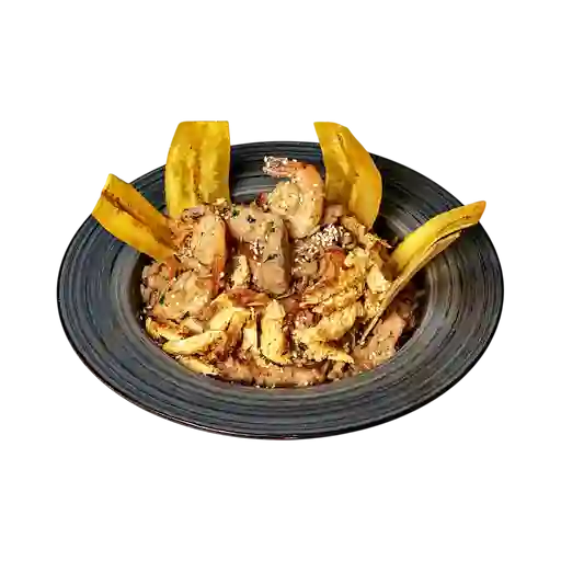 Arroz Chifa de Cerdo y Langostino