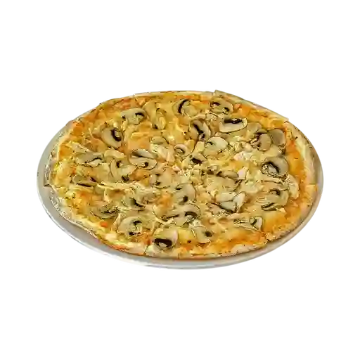 Pizza Pollo y Champiñones