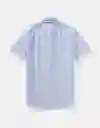 Camisa Hombre Azul Talla SMALL 2728400 American Eagle