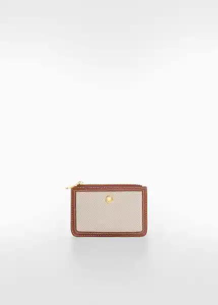 Monedero P Cantalar Cuero Talla 99 Mujer Mango