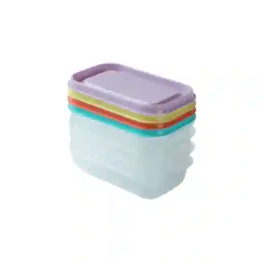 Contenedor Para Alimentos Rectangulares Serie Miniso