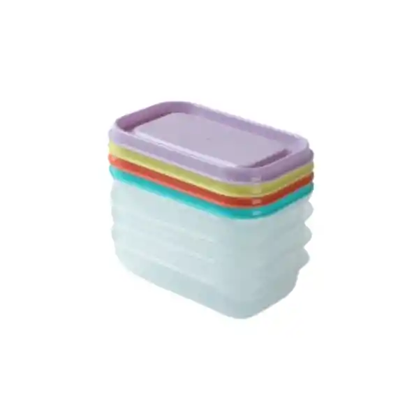 Contenedor Para Alimentos Rectangulares Serie Miniso