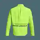 Under Armour Chaqueta Stor Run Hombre Verde XL 1376797-369