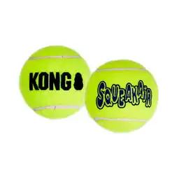 Pelota Tenis Squeak Air Mini Kong x 3 uni