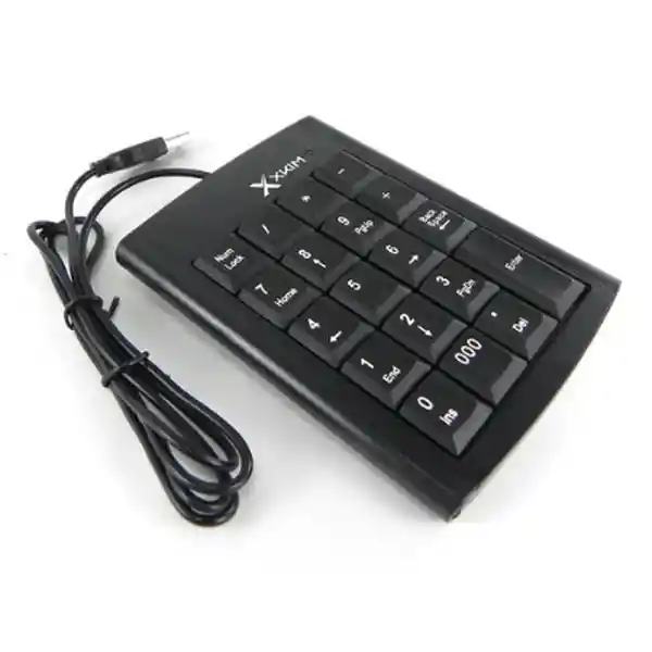 X-Kim Teclado Numérico Slim Usb Plug & Play Fit Nkm-Pe