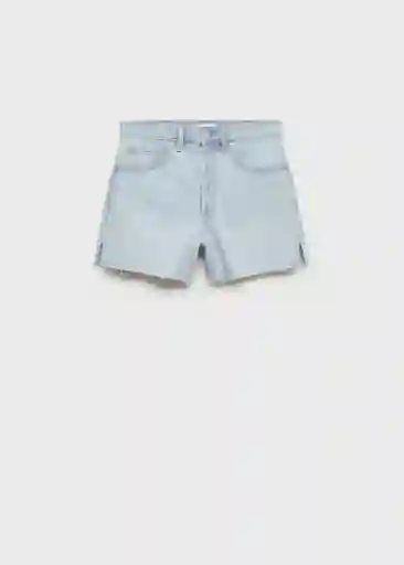 Short Andy Tejano Claro Talla 36 Mujer Mango