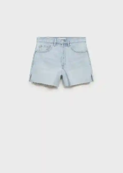 Short Andy Tejano Claro Talla 36 Mujer Mango