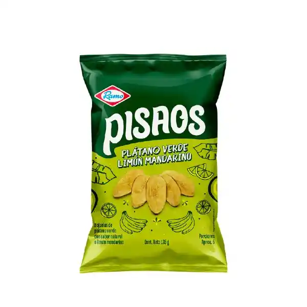 Ramo Plátano Pisaos Verde Limón Mandarino