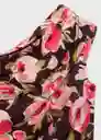 Blusa Winner Marrón Talla XL Mujer Mango