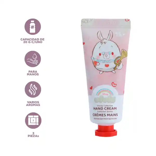 Crema de Manos Mini Disney Ufufy Rosa Miniso