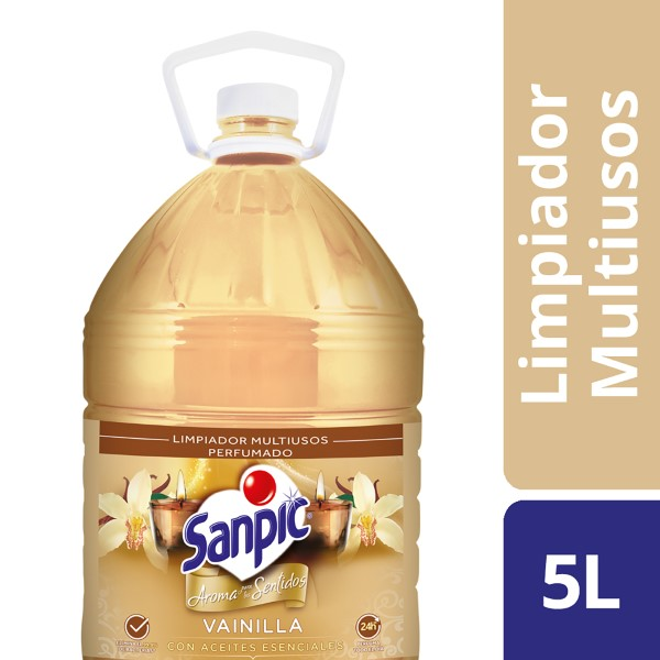 Sanpic Limpiador Multiusos Aroma a Vainilla 5 l