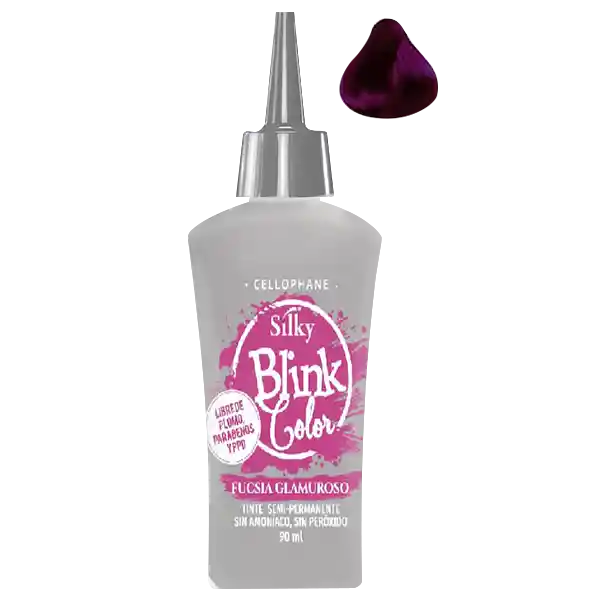 silky tinte semiPermanente fucsia glamuroso 90 ml