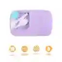 Contenedor Para Alimentos Serie Dreamy Morado y Azul Miniso