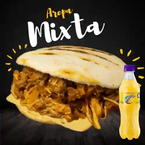 Combo Minifusión (arepa Mixta) + Quatro Original 400ML