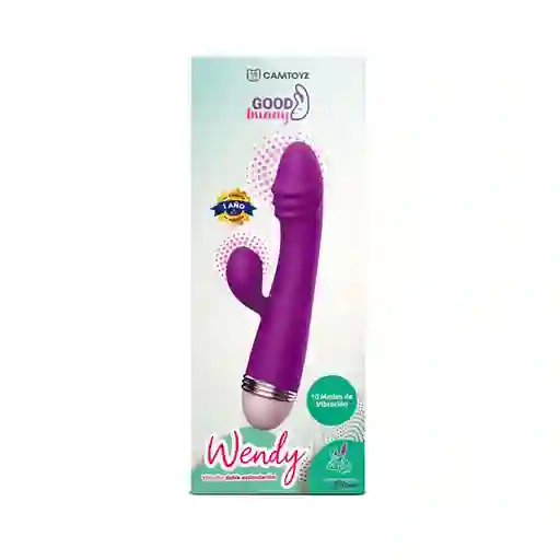 Vibrador Doble Wendy Morado