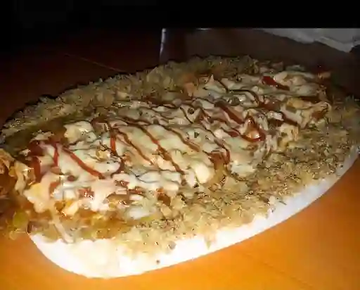 Patacón con Carne