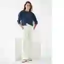 Pantalón Blaco Talla 4 114001 631F002 Esprit