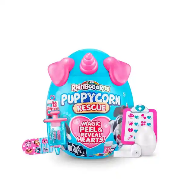 Puppy Con Peluche Rainbocorns Sequin