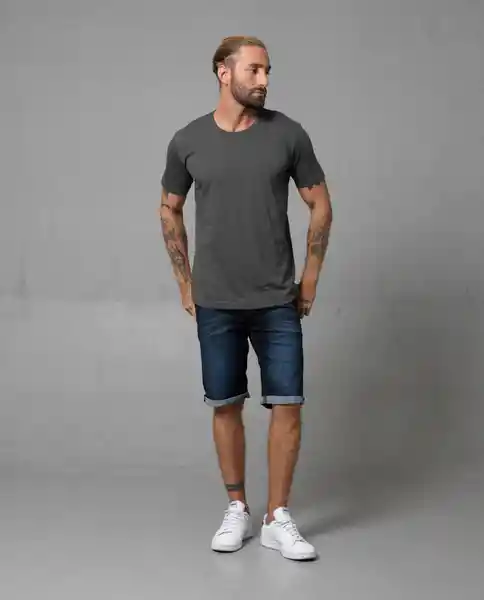 Bermuda Hombre Azul Talla 28 152G100_AZU194024 Rifle