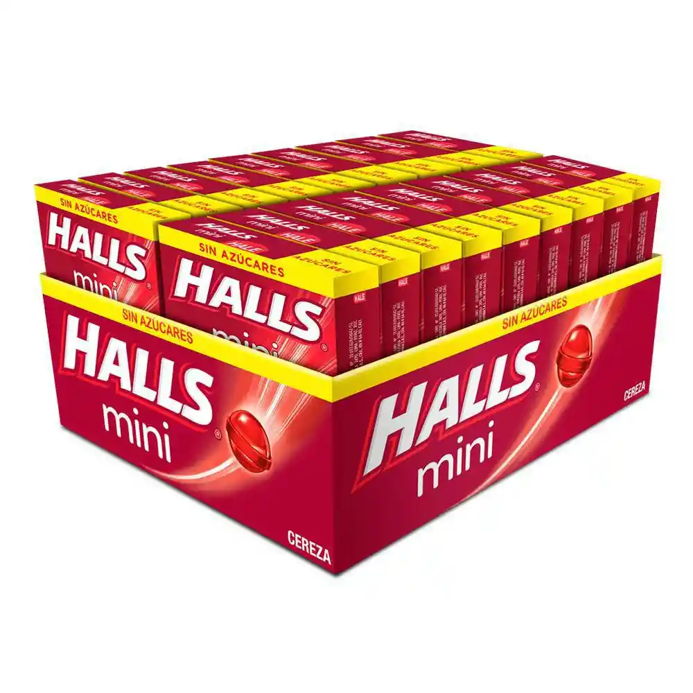 Halls Caramelo Mini Sabor A Cereza