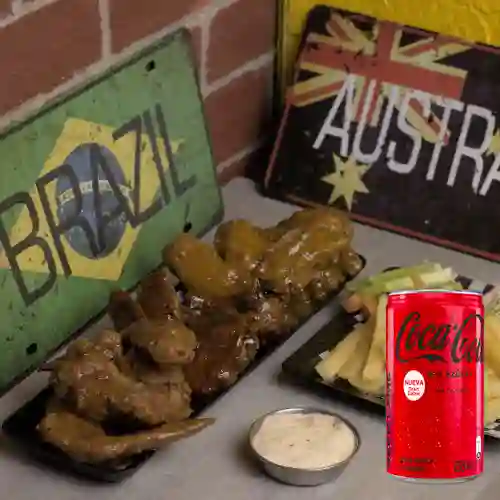 Combo 3 + Coca Cola Sin Azúcar 235ML