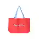 Bolsa de Compras Life is a Picnic Rojo Miniso