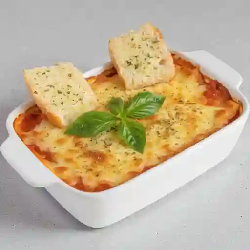 Promo lasaña personal bebida 250ml