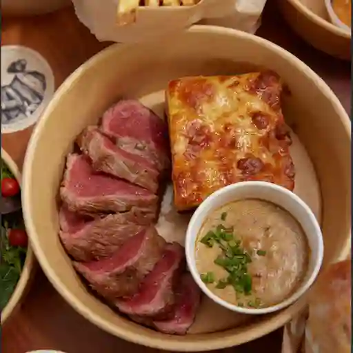 Steak ganso  castor