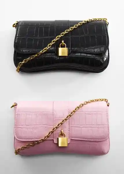 Bolso I Victoria Chicle Talla 99 Mujer Mango