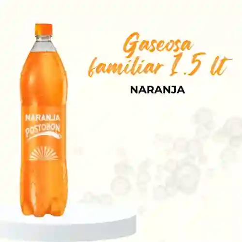 Postobón naranja 1.5 l