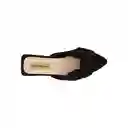 Sandalias Plana London Negro Talla 34