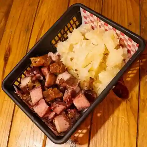 Chicharrón al barril
